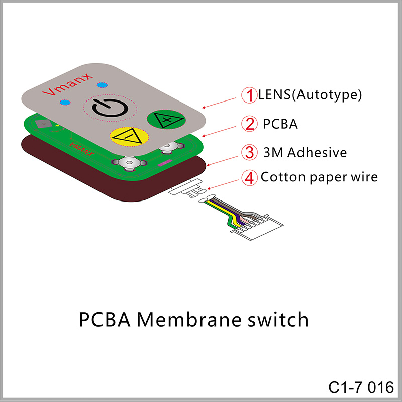 PCBA Membrane switch