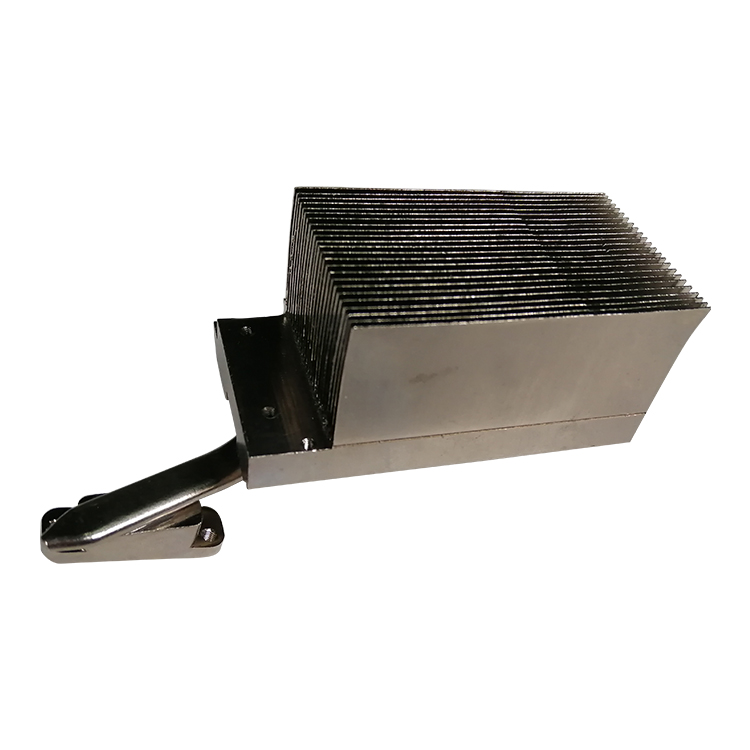 Shovel FIN heat pipe nickel plated welding heat dissipation module