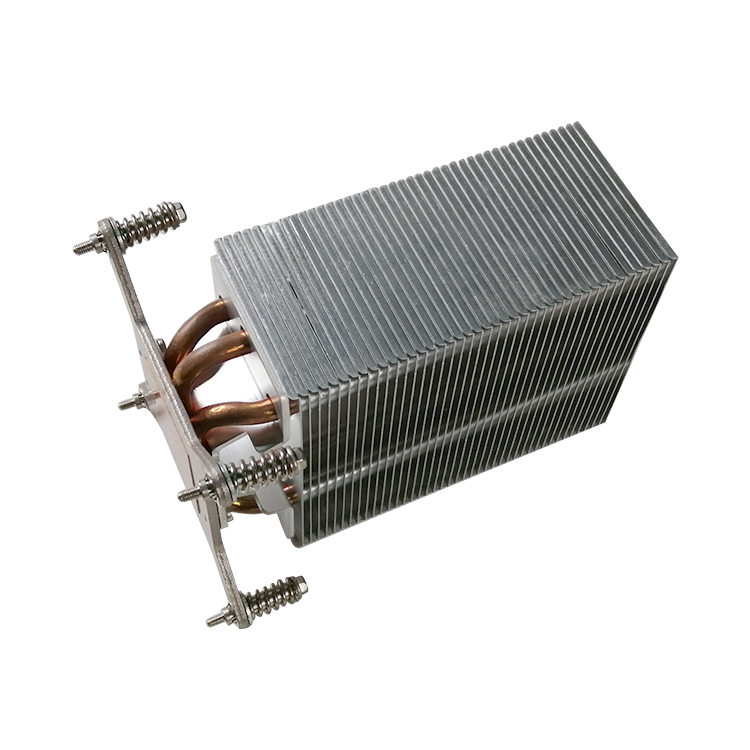 Tower-mounted FINCPU radiator
