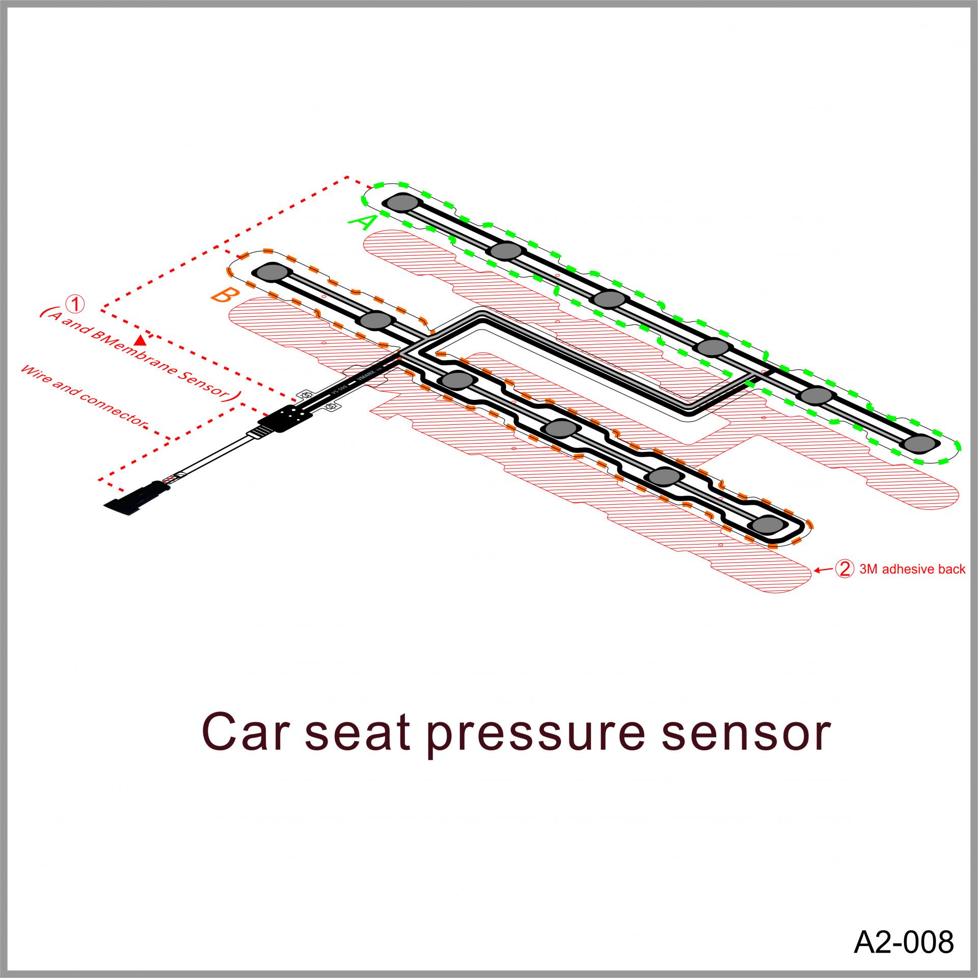 Car seat pressure sensor 