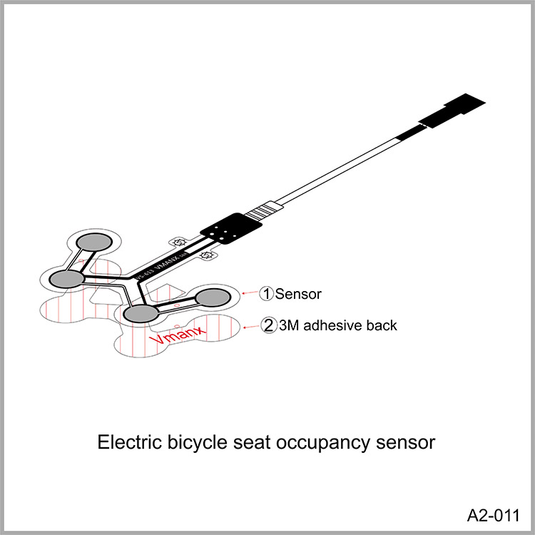 Electric bicycle seat occupancy sensor