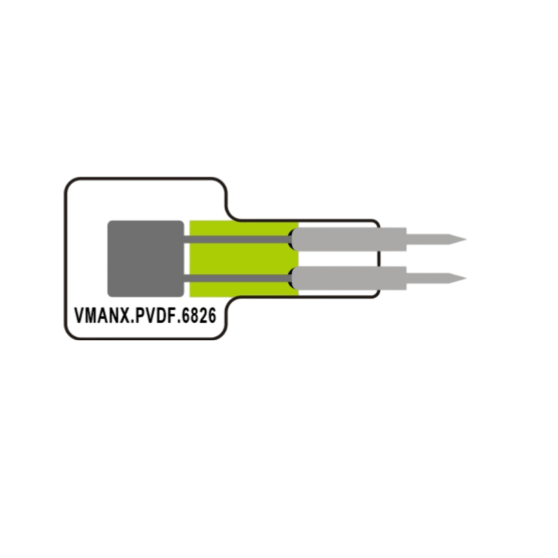 Piezoelectric sensor PVDF-6826