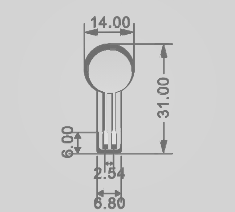 Force Sensing Resistor VMANX.FSR.31